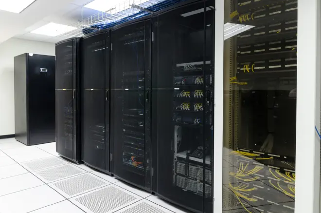 On-premise Servers Picture of Datacenter